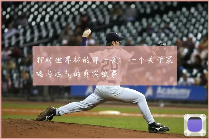 押对世界杯的那一夜：一个关于策略与运气的真实故事
