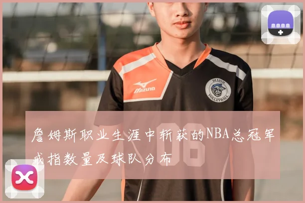 詹姆斯职业生涯中斩获的NBA总冠军戒指数量及球队分布